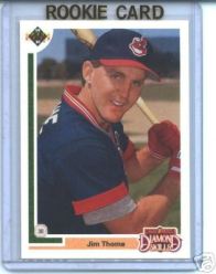 Jim Thome's rookie card